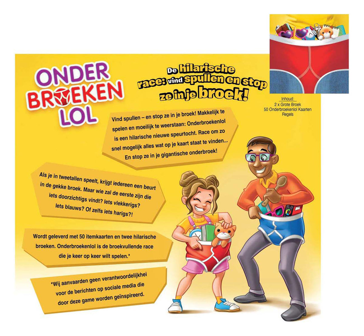 Divertimento con la biancheria intima di Tomy: esilarante gioco per tutta la famiglia