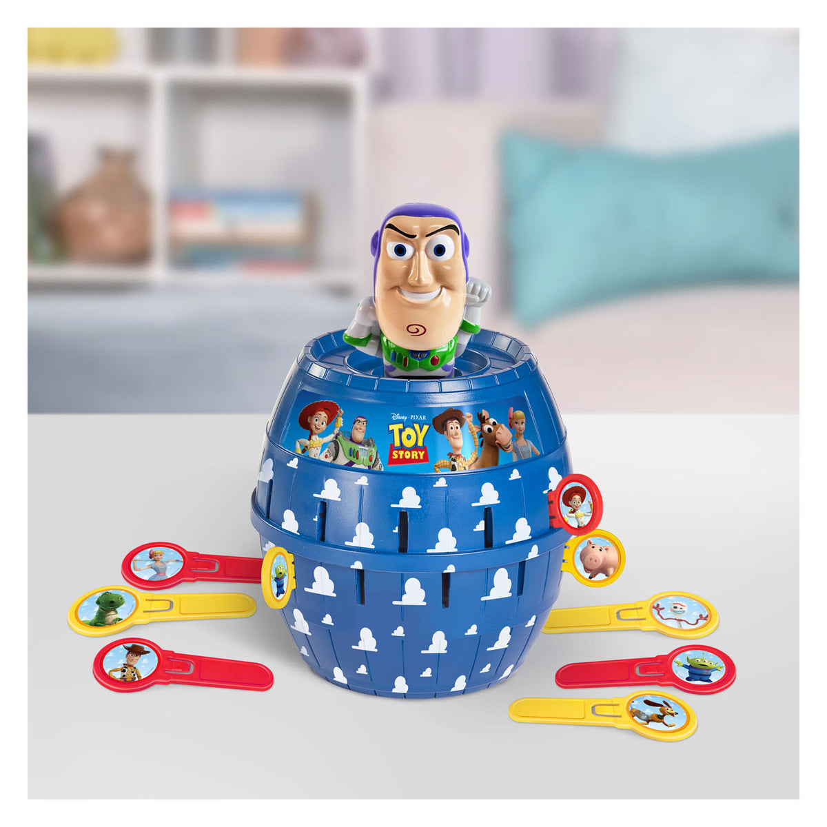 Spectron tomy pop-up buzz lightyear disney