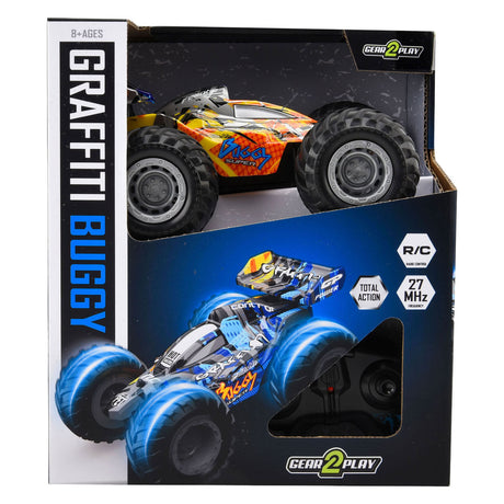 Buggy RC per graffiti Gear2play 1:24 - ruote grandi