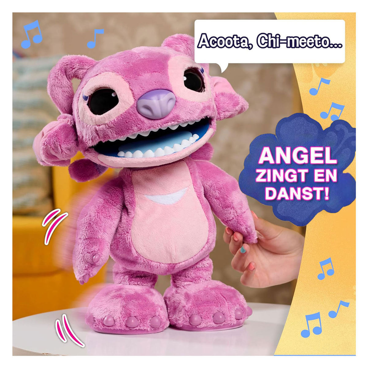 Basta giocare al peluche interattivo Stitch Ultimate Angel