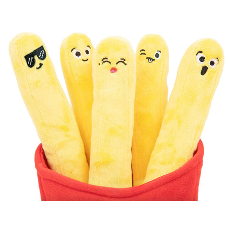 Just play supporto emotivo patatine fritte peluche - 6 pz.