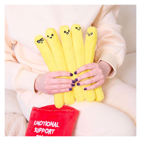 Just play supporto emotivo patatine fritte peluche - 6 pz.