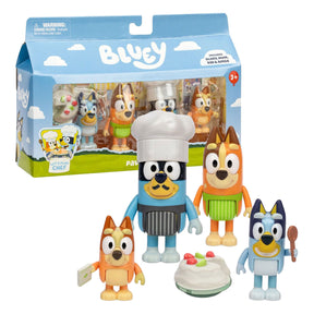 Set da gioco per dessert blu Moose Toys - 4 personaggi