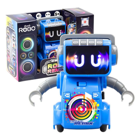 Silverlit robo remix robot danzante blu - con luce e suono