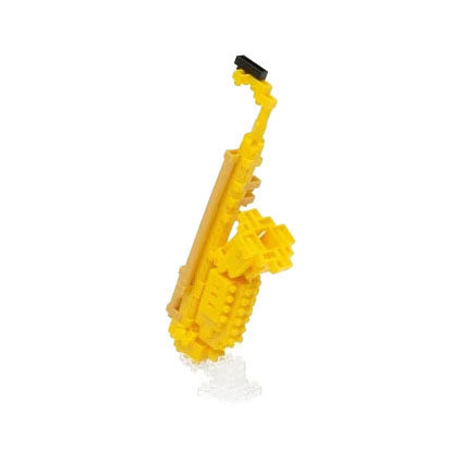 Set di costruzione per sassofono nanoblock Nanoblock - 120 pz.