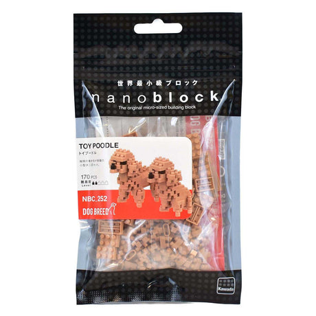 Nanoblock set da costruzione nanoblock barboncino - 170 pz.