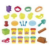 Set da gioco da giardino Play-doh con 8 vasi di terracotta - 20 pezzi.