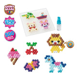 Kit artigianale con perline scapino aquabeads basic - blu