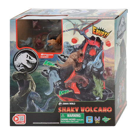 Giochi d'epoca mondo giurassico vulcano traballante un gioco da ragazzi