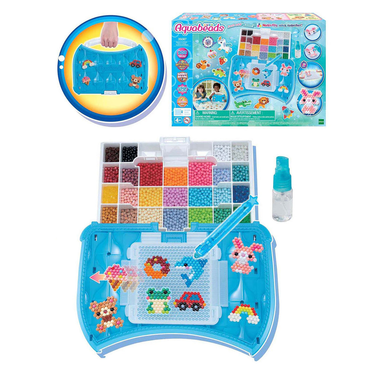 Studio valigia per principianti Aquabeads
