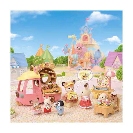 Sylvanian Families 5808 Carrello per ciambelle dip dip
