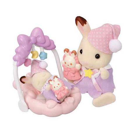 Famiglie Sylvanian 5806 set da sogno assonnato fratello-sorella