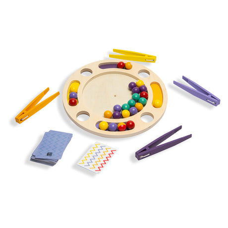 Bs Toys bs zigzag - gioco di carte strategico - fsc wood - da 2 a 4 giocatori - da 6 anni