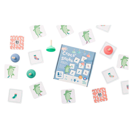 Memo per calzini in coccodrillo di Bs Toys: un gioco da ragazzi