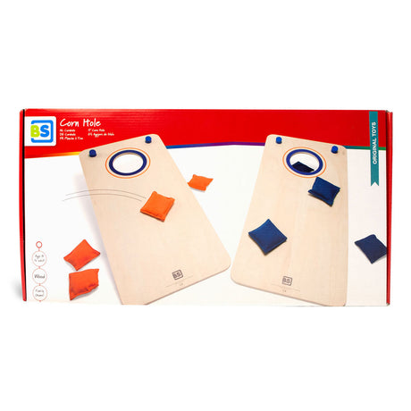 Giocattoli bs buca di mais hout catturando il gioco di lancio