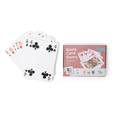 Bs Toys carte da gioco grandi, 54 pz.