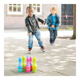Set da bowling in legno BS Toys birilli junior, 7 pezzi.