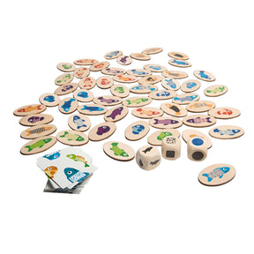 BS Toys Gioco in legno Trova il pesce