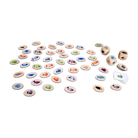 BS Toys Gioco in legno Trova il pesce