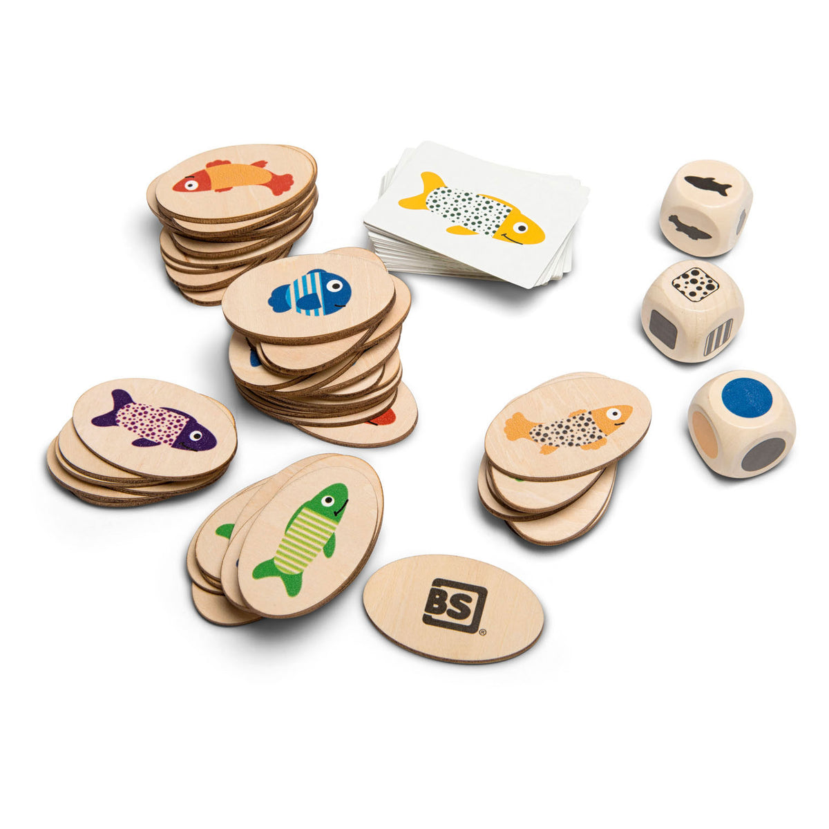 BS Toys Gioco in legno Trova il pesce