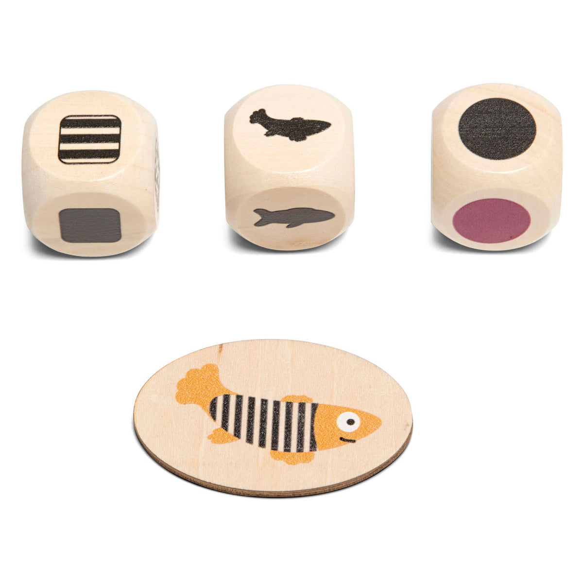 BS Toys Gioco in legno Trova il pesce