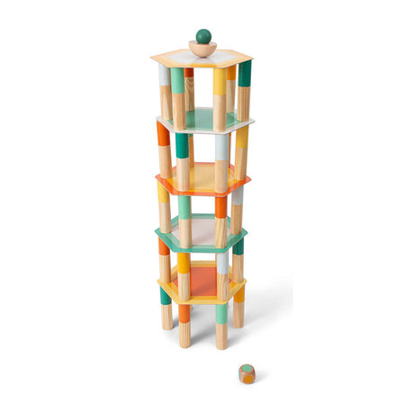Bs Toys Mega Gioco di Equilibrio in Legno, 38 pz.