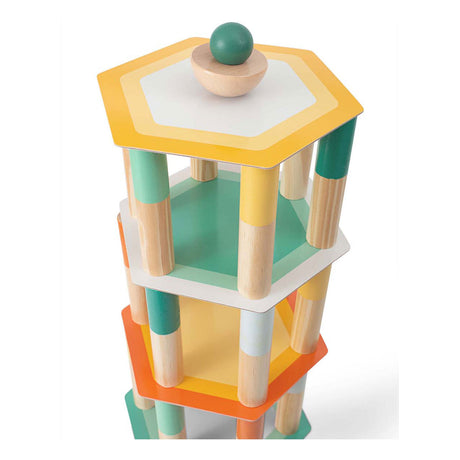 Bs Toys Mega Gioco di Equilibrio in Legno, 38 pz.