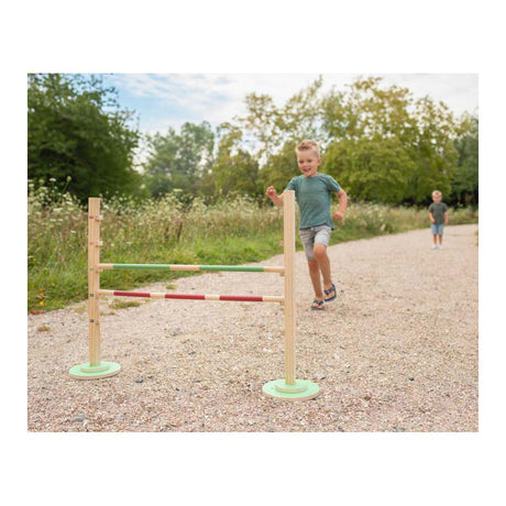 Bs Toys - salto ostacoli in legno - legno fsc - cavallo hobby - ostacoli - adatto dai 6 anni