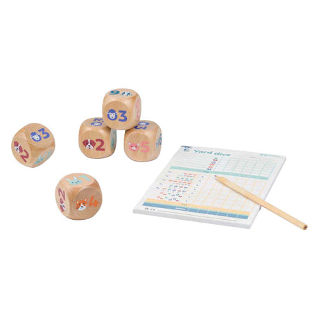 BS giocattoli in legno yatzy junior - 6 pz.