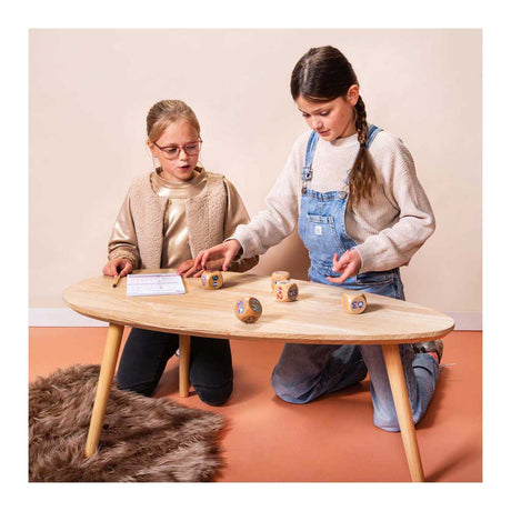 BS giocattoli in legno yatzy junior - 6 pz.