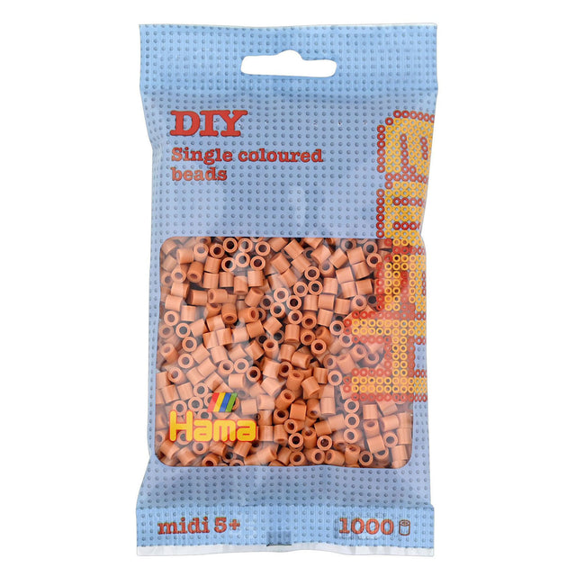 Perle da stiro Midi Hama - marrone chiaro (021), 1000 pz.