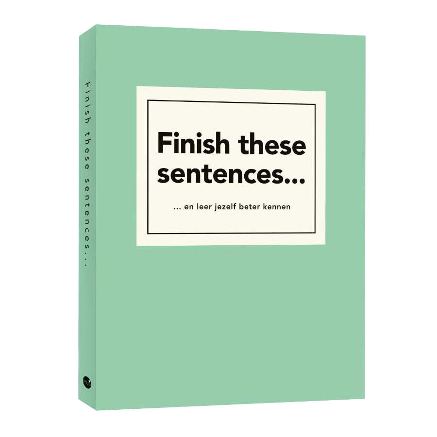 Uitgeverij Kluitman termina queste frasi e compila il libro