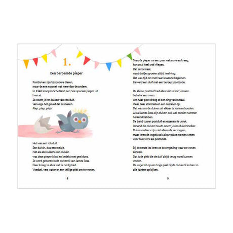 Uitgeverij kluitman winkie, de stoere postduif