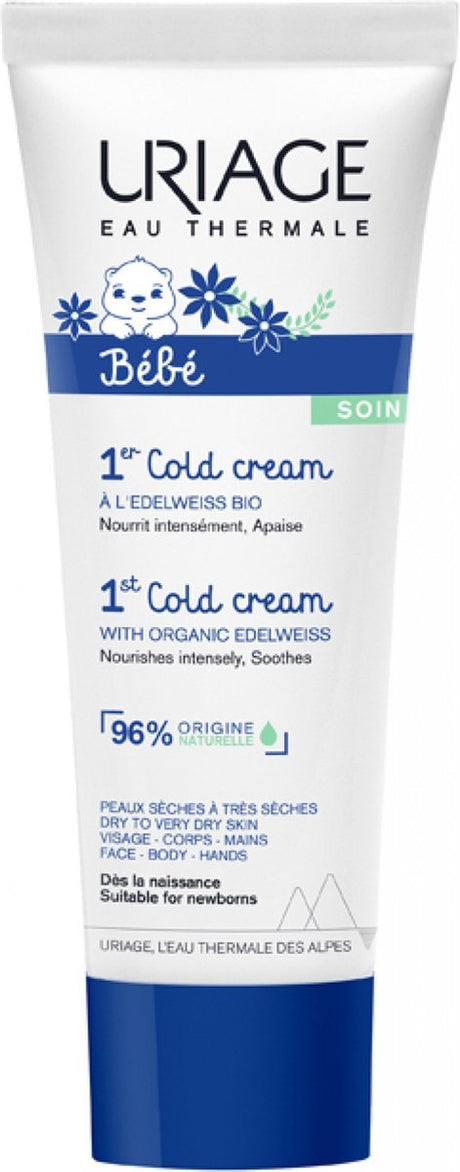 Uriage bebe 1er crema fredda 75 millilitri