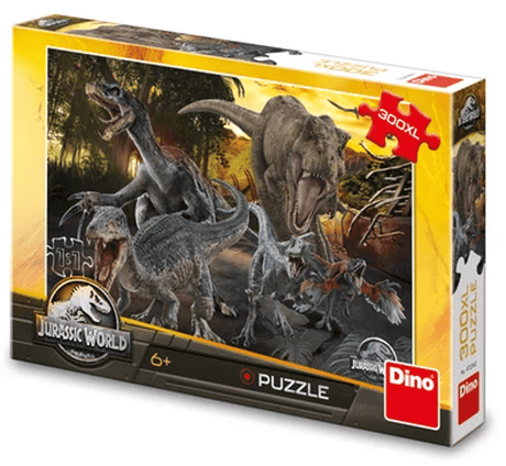 Dinotoys Dino Puzzle - Dinosauri Jurassic World - 300 pezzi XL