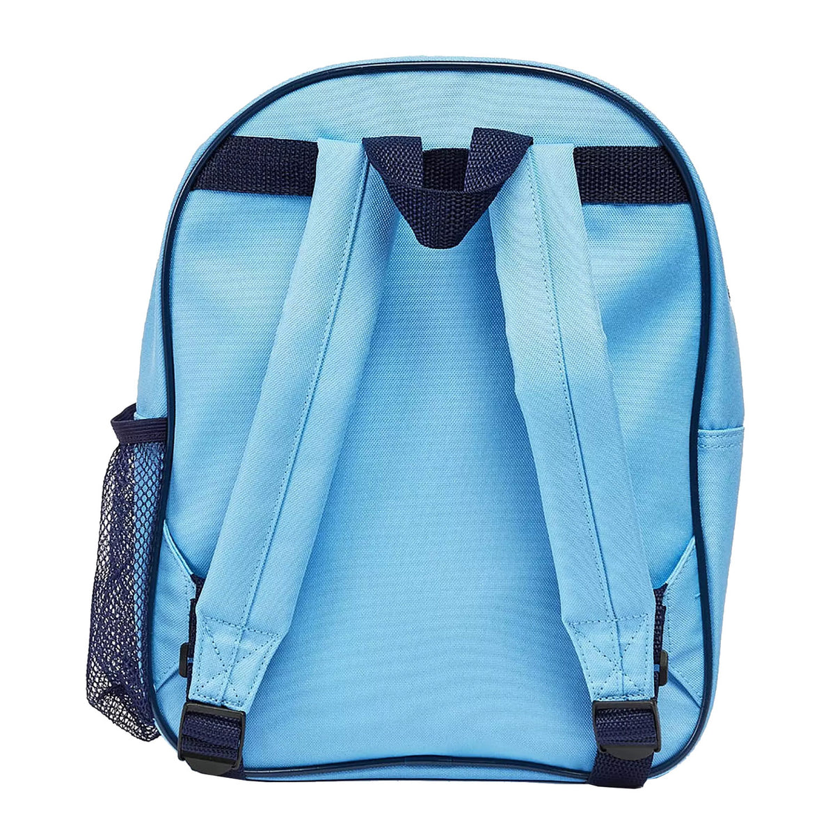 Backpack with front pocket bluey blue