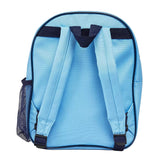 Backpack with front pocket bluey blue