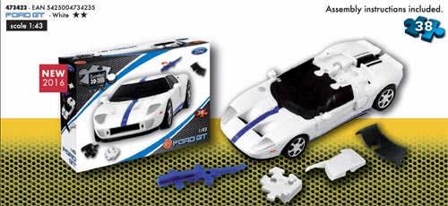Puzzle 3D Van der Doelen Eureka di una Ford GT da 38 pezzi