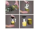 Taglia ananas Vacu Fin bianco nero