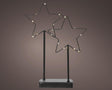 Lumineo micro stella LED su stativo 20 lampade a batteria con timer 6x24x34cm