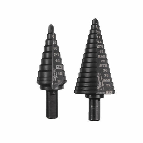 Accessori Milwaukee set punte a gradini milwaukee cobalto (2 pezzi) set punte a gradini cobalto (2 pezzi) - 48899398