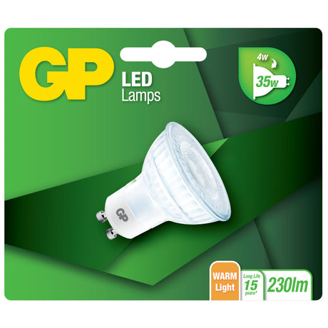 Illuminazione gp gp led gu10 reflect. 4w gu10