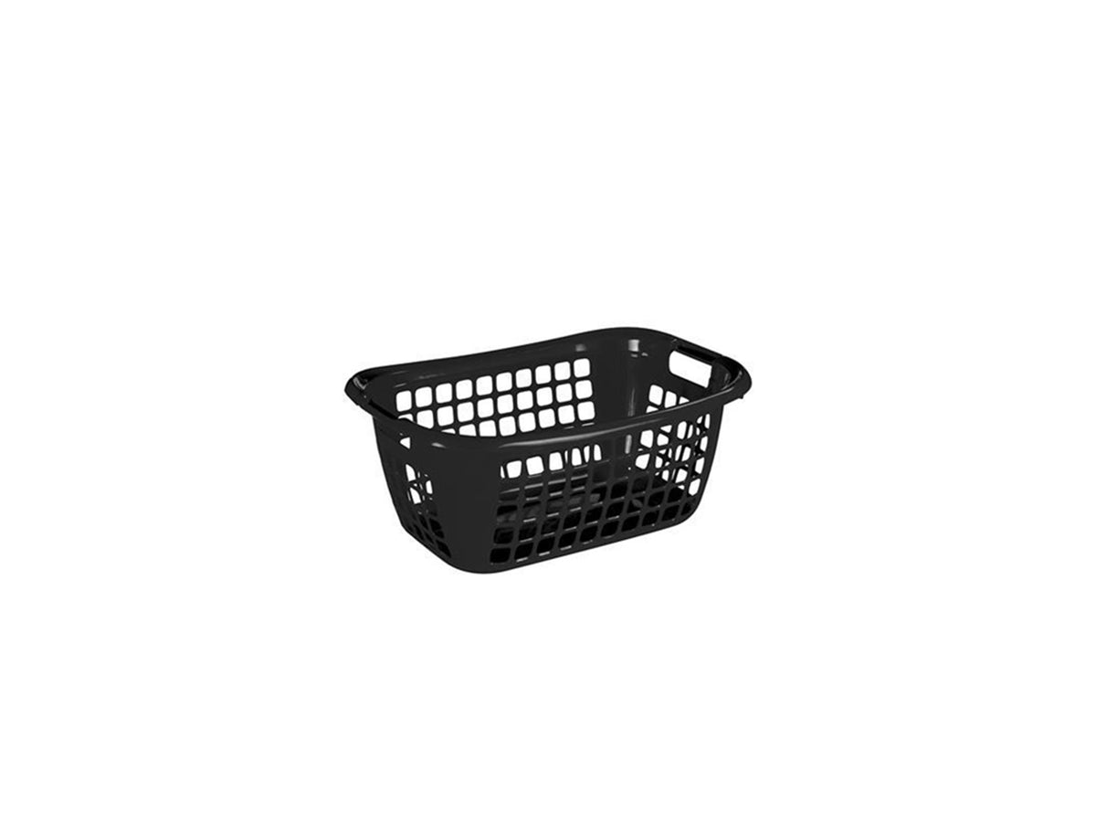 Cesto portabiancheria Sunware Basic 35l - 55x38x22,5 cm - nero