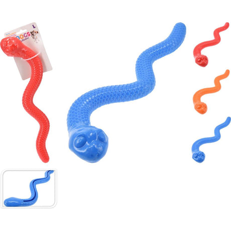 Collezione di animali domestici serpente giocattolo per cani serpente giocattolo per cani
