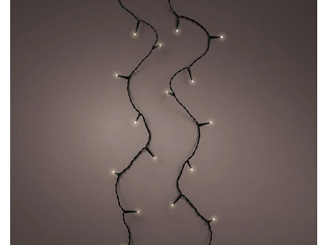 Illuminazione Lumineo LED 18m 240 luci classiche calde. con timer da 8 ore e funzione dimmer per interni ed esterni