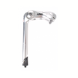 STEM REGOLABILE 80 mm x 25,4 mm-argento