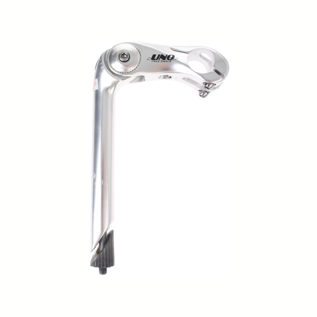 STEM REGOLABILE 80 mm x 25,4 mm-argento