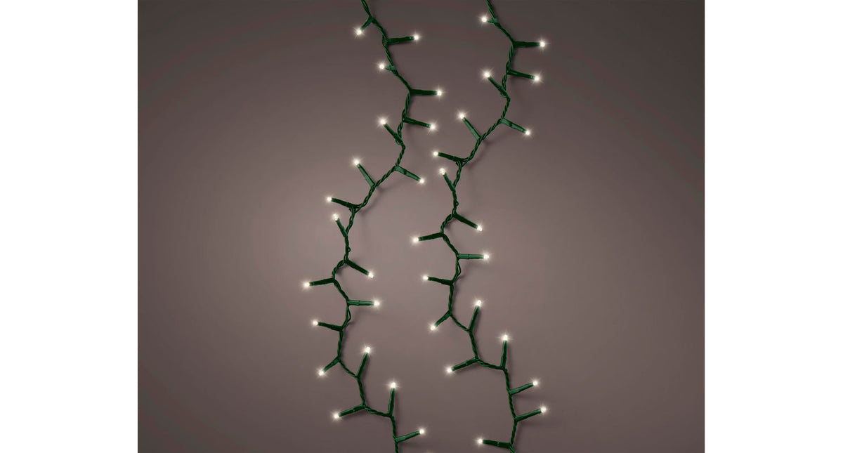Led compact lights buiten groen warm wit 2250cm 1000led