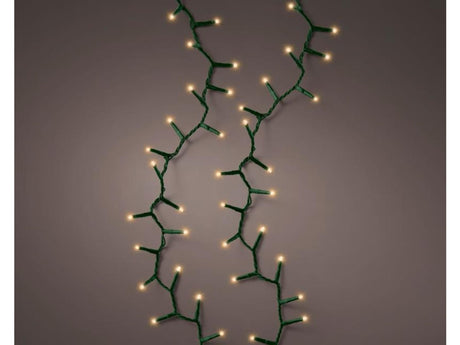 Catena luminosa a LED Lumineo 750cm 350xLED bianco caldo per albero 120-150cm con timer 8 ore e funzione dimmer