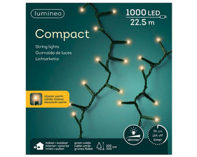 Luci compatte Lumineo LED da esterno 1000LED 22m